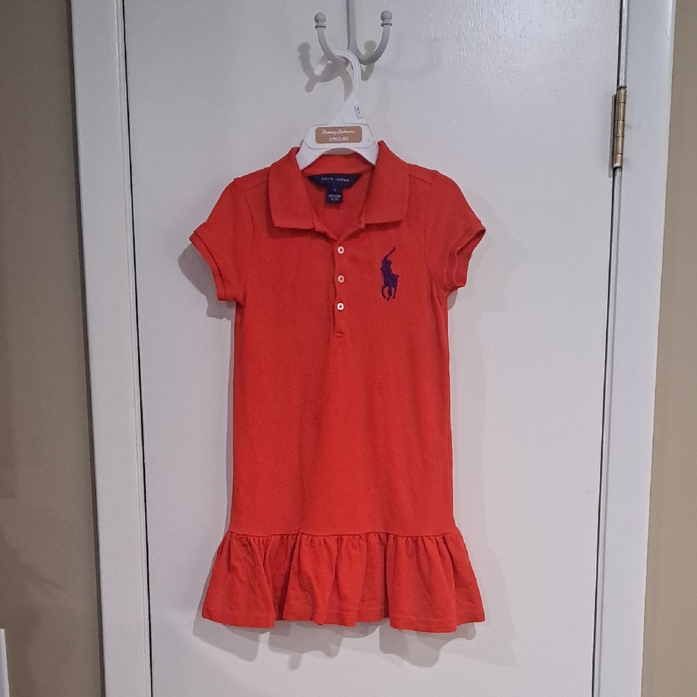 Polo by Ralph Lauren Kids Red Polo Dress